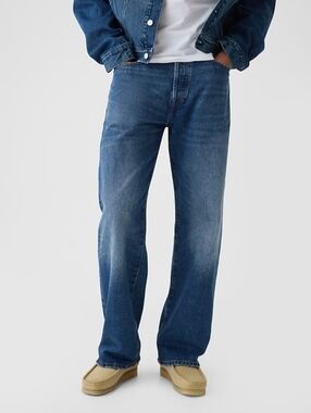 GAP Men’s 90s Loose Jeans - Dark Blue 31W 30L